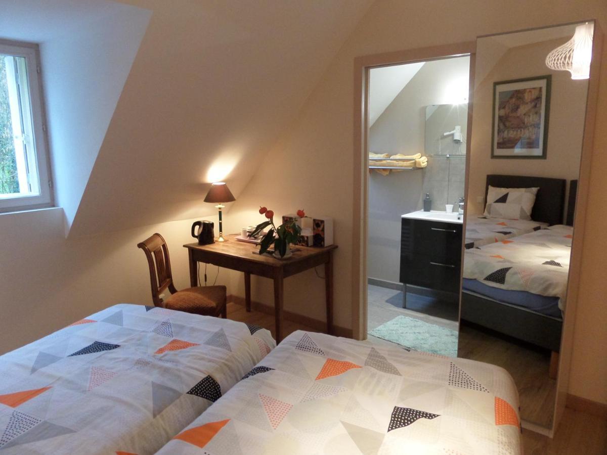 Bed and Breakfast Le Moulin De La Planche Cerelles Esterno foto