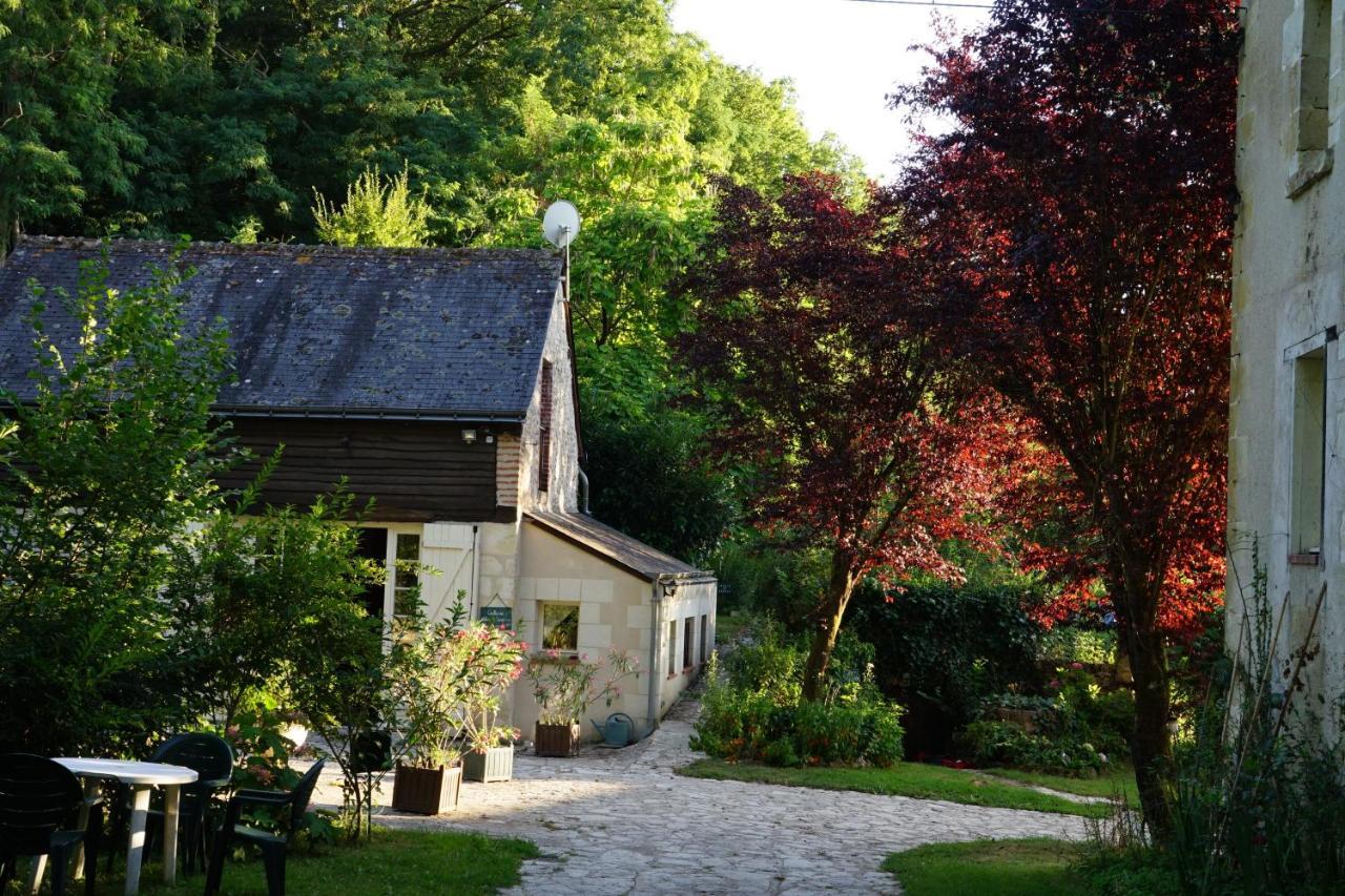 Bed and Breakfast Le Moulin De La Planche Cerelles Esterno foto